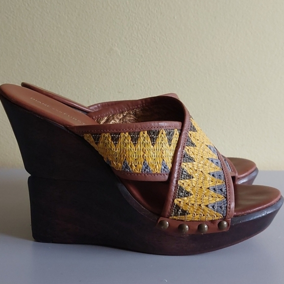 Diane Von Furstenberg Shoes - Diane Von Furstenberg Wedge Sandals